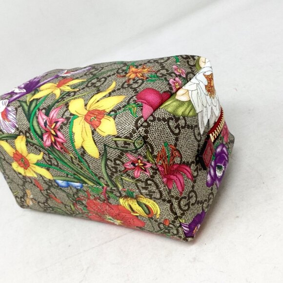 Gucci #9ZW6G8 Ophidia Flora Pouch - Picture 6 of 9